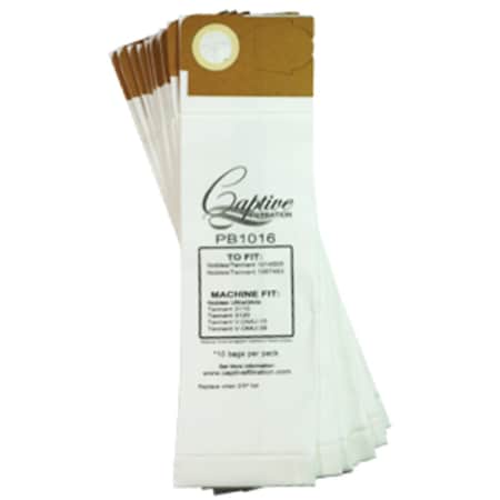 Gofer Parts Replacment Vacuum Bag For Nobles/Tennant 1067463, Nobles/Tennant 1014505 GVBAG1016